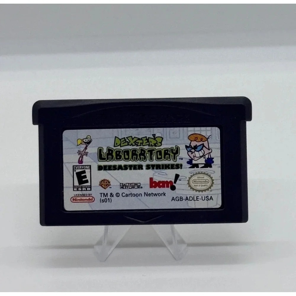 Dexter's Laboratory Deesaster Strikes Nintendo Game Boy Advance GBA AGB-ADLE-USA